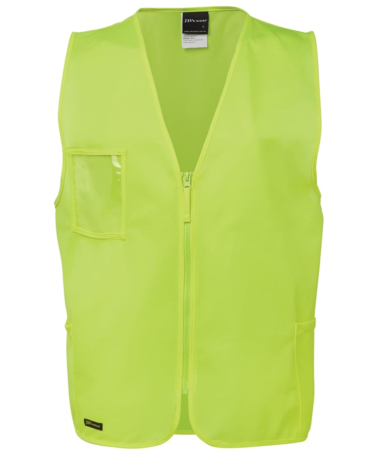 High-Vis Zip Closure Safety Vests