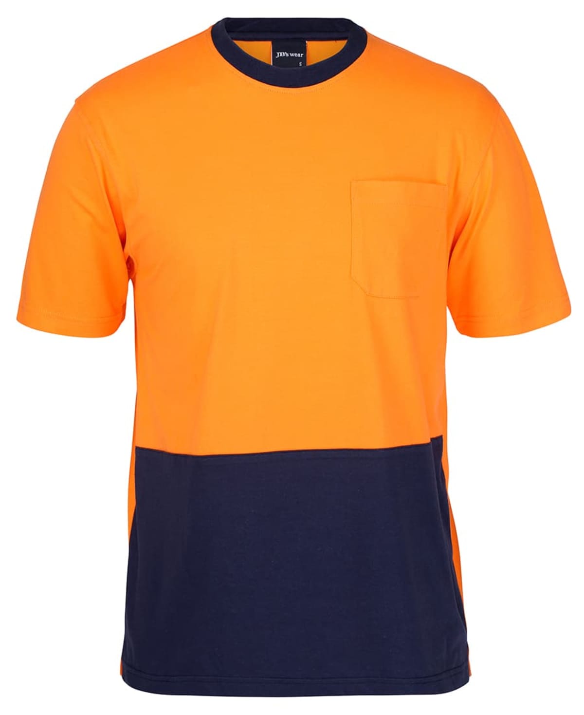 Hi-Vis Crew Neck Cotton Work Tees