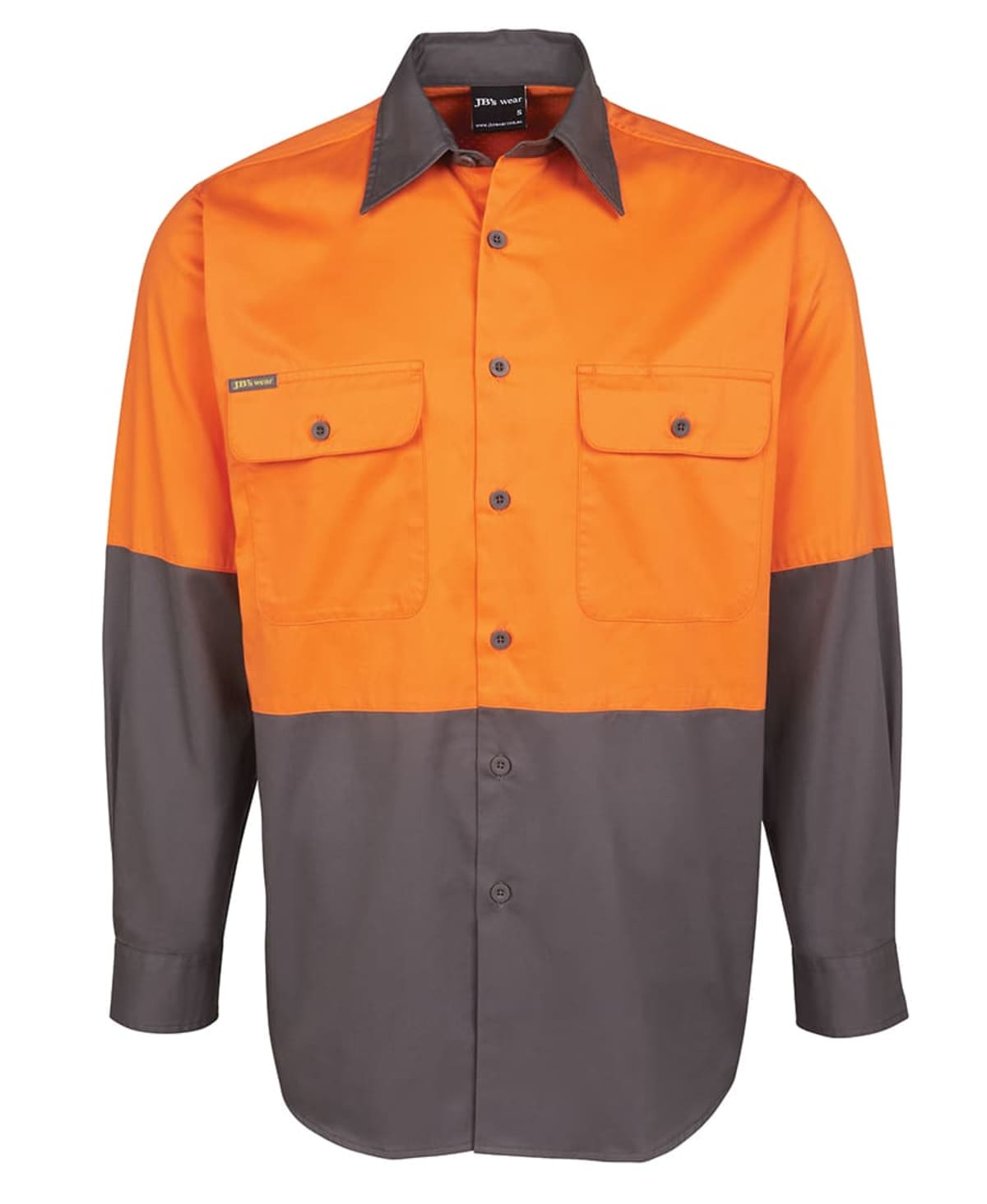 Heritage Hi Vis Long Sleeve 150G Work Shirt