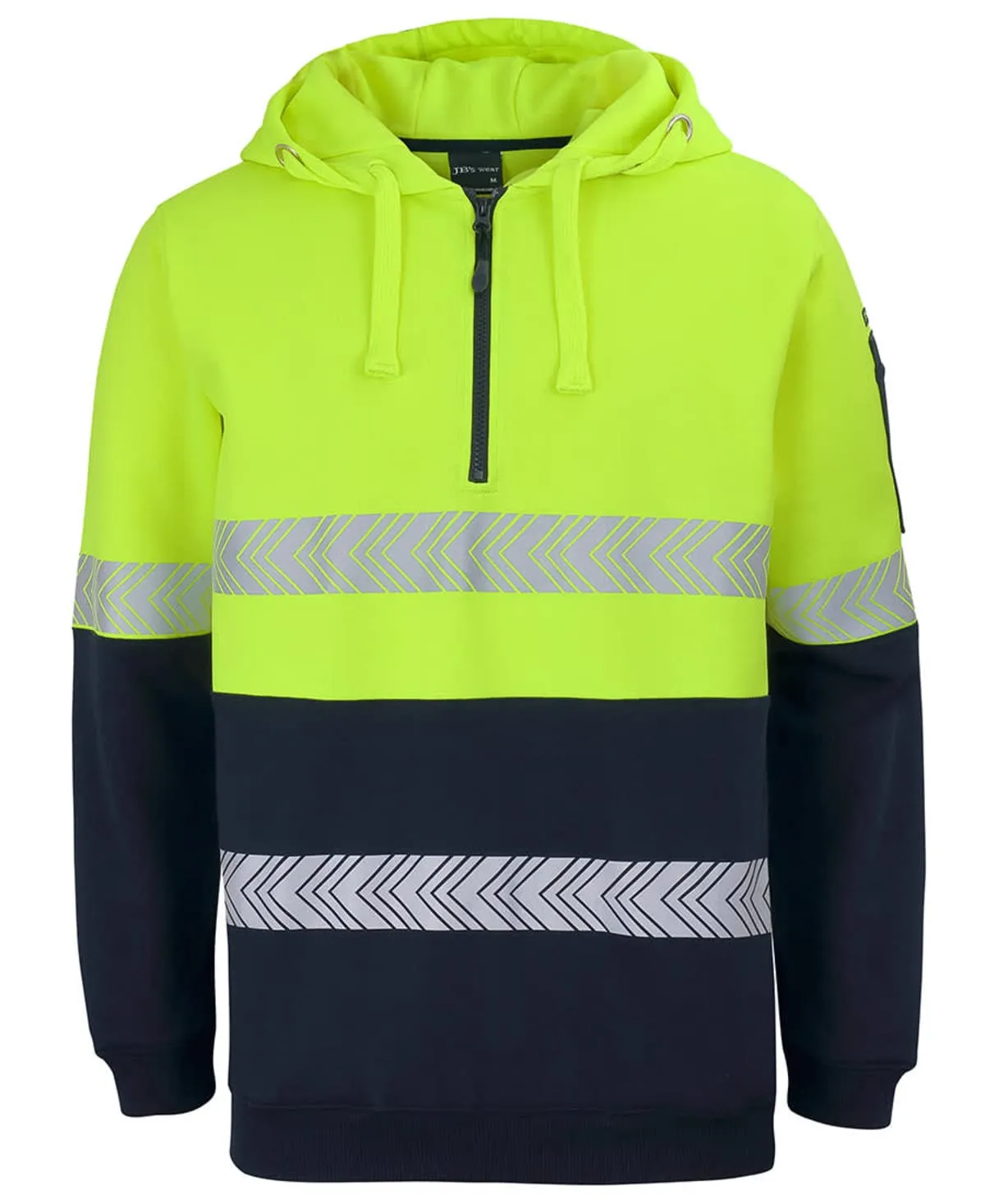 Hi-Vis Performance With Segmented Tape Hoodies