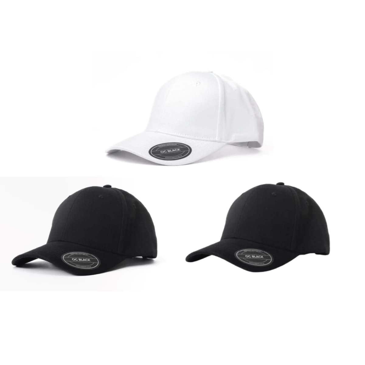 Classic 6-Panel Cotton Hats