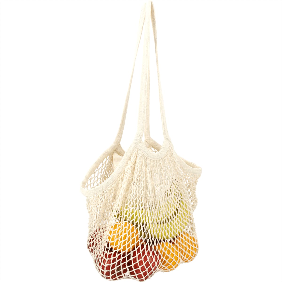 Anette Cotton Mesh Market Bags W/ Zippered Pouches