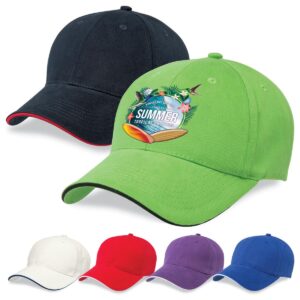 Ultra-Soft Contrasting Peak Caps