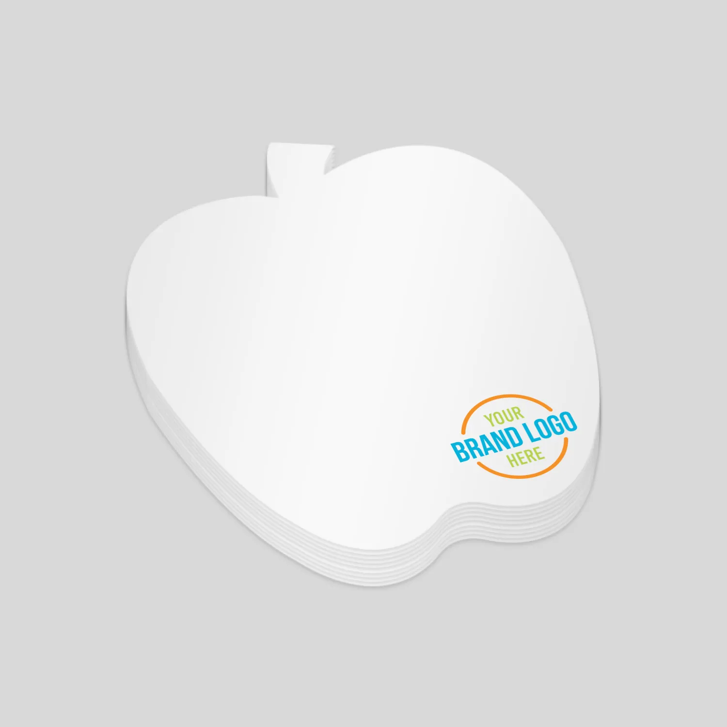 Red Apple Custom Sticky Notes