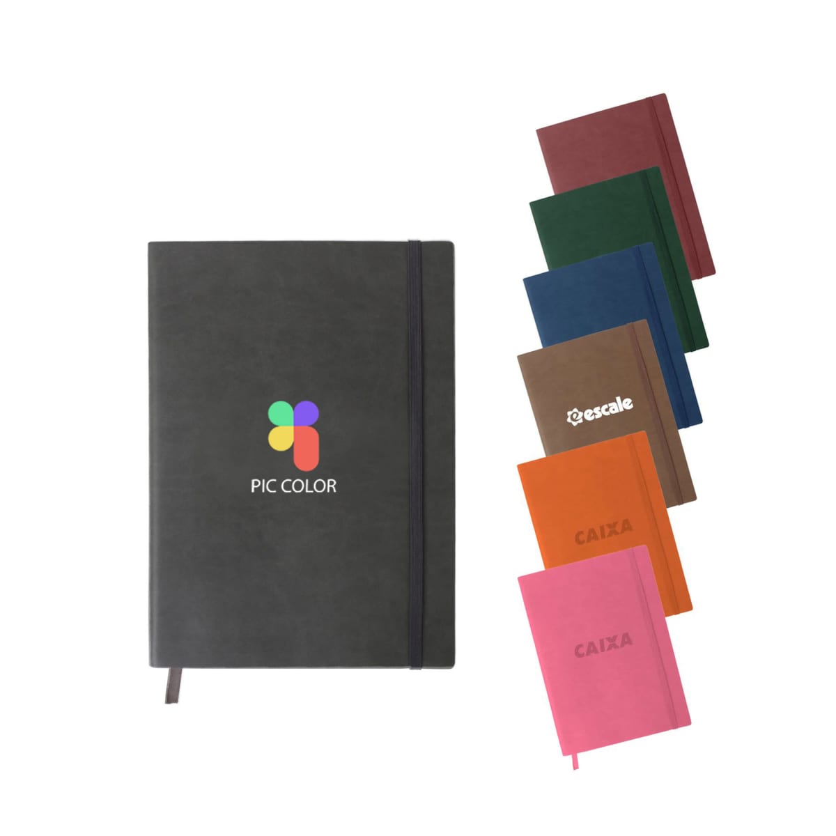 Classic B5 Pu Cover Notebooks