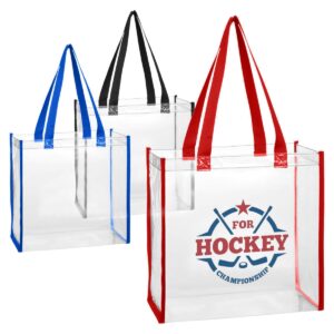 Maddy Clear Tote Bags - rush