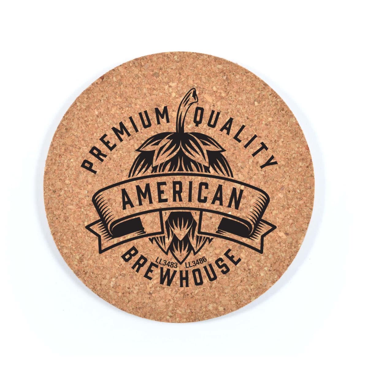 Round Cork Villa Coasters
