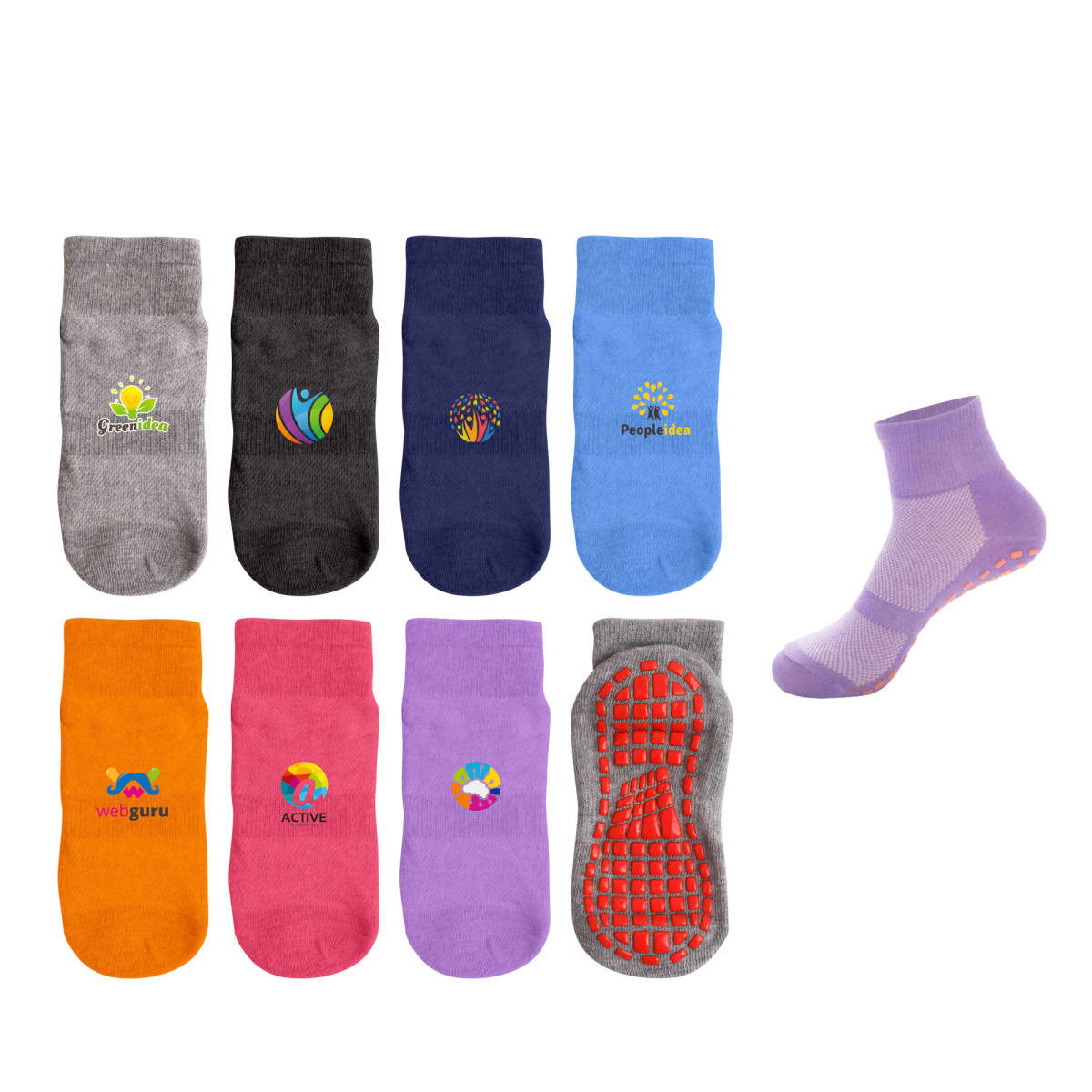 Crew Kiddie Gripper Socks