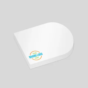 Leafy Emblem Custom Sticky Notes