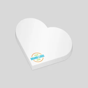 Loving Heart Custom Sticky Notes