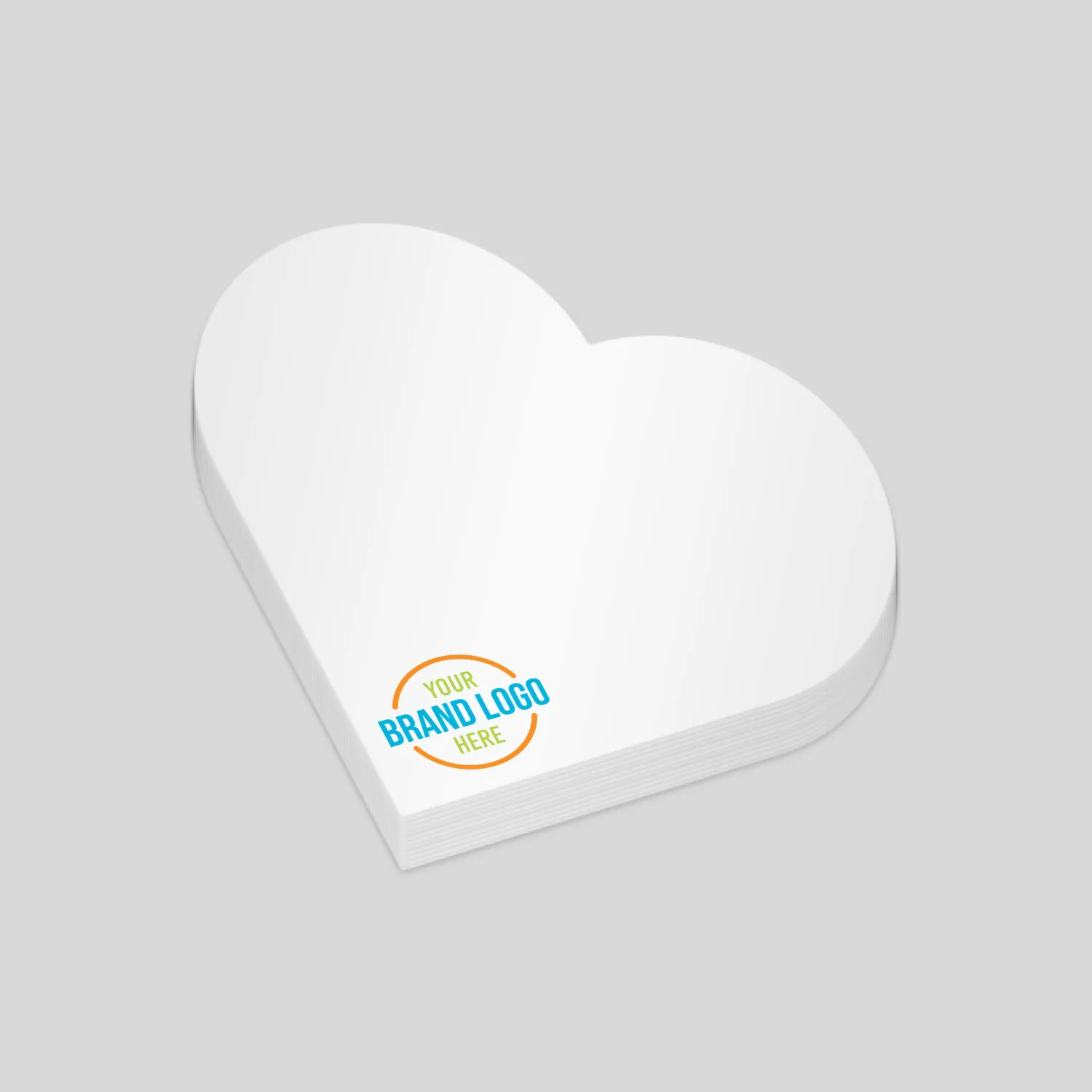 Loving Heart Custom Sticky Notes