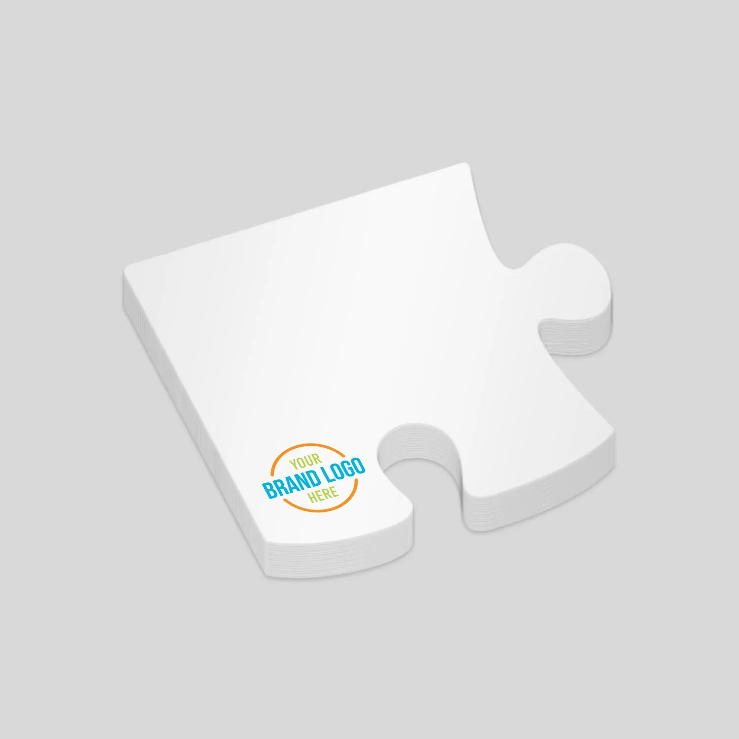 Puzzle Piece Custom Sticky Notes
