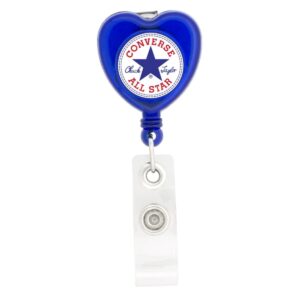 Heart-Shaped Retractable Badge Holders