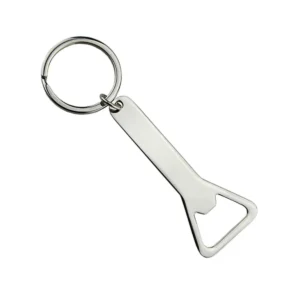 Metal Bottle Opener Keyring