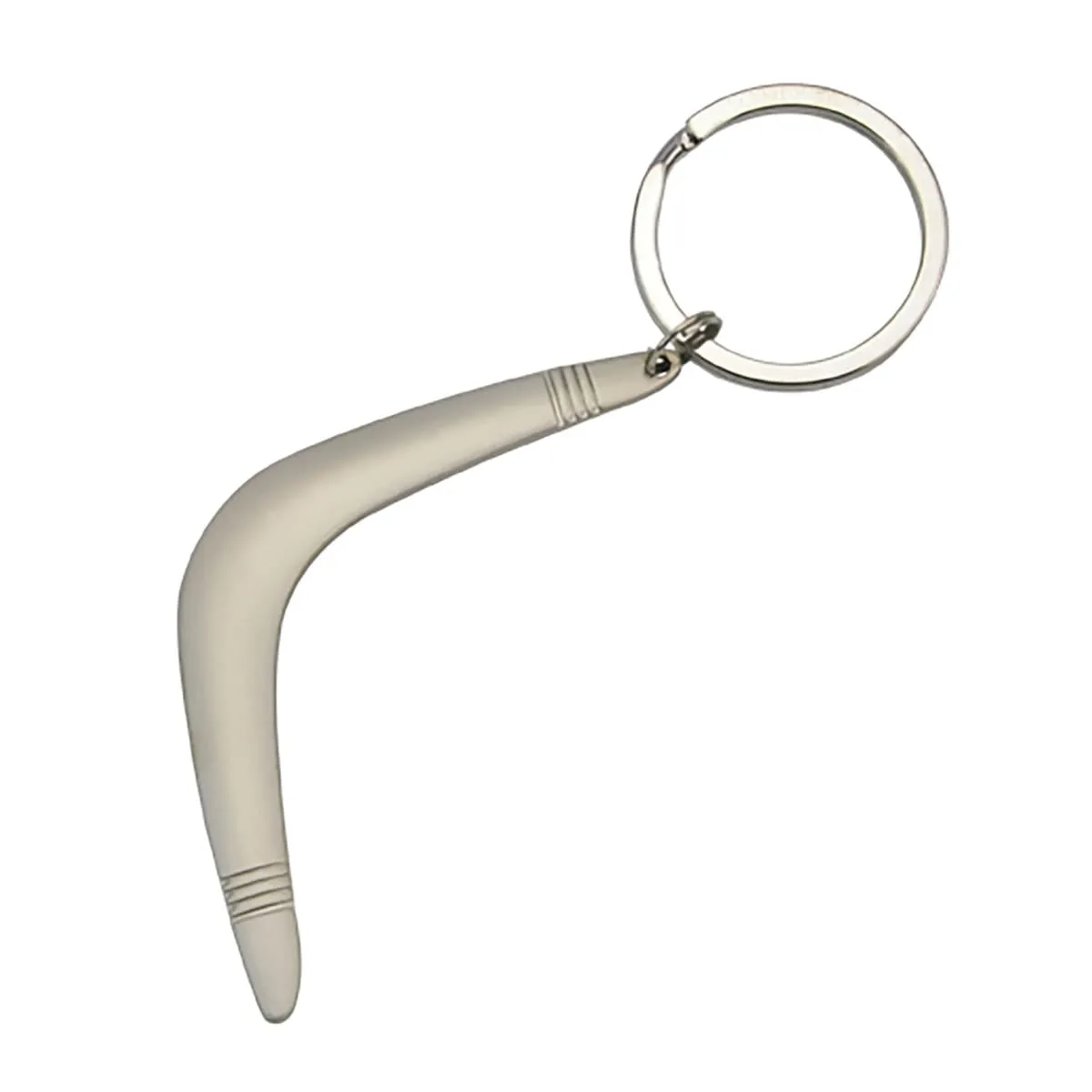 Key Ring Boomerang Shaped