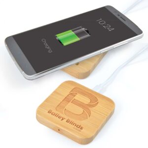 Goole Square Bamboo Wireless Chargers