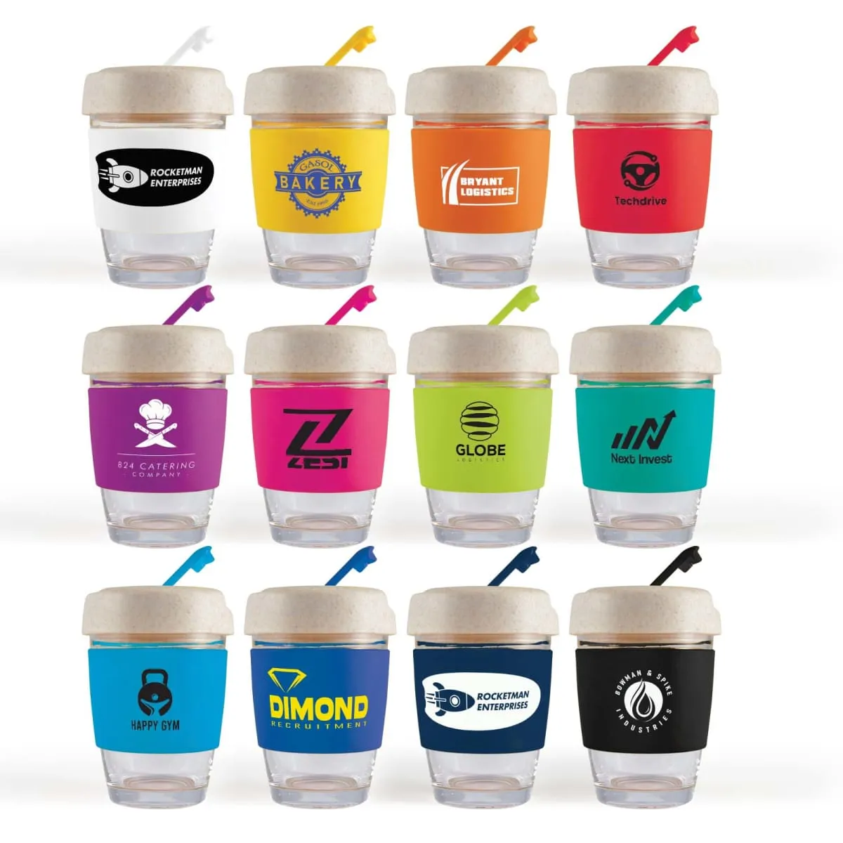 Eco Silicone Band Coffee Cups