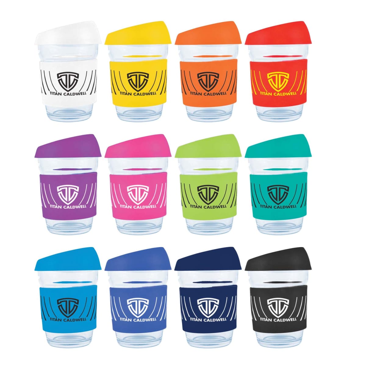 320Ml Cafe Logo Branded Coffee Cups