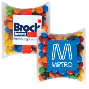 Personalised M&Ms In Pillow Packs