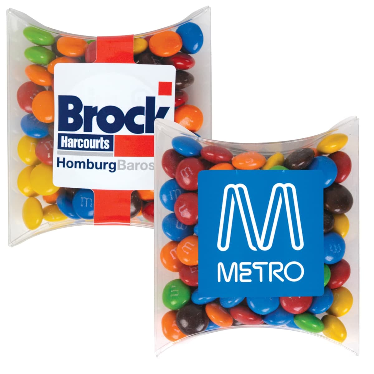 Personalised M&Ms In Pillow Packs