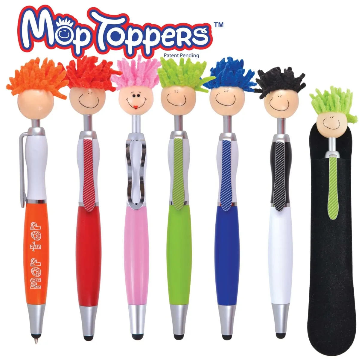 Kids Promotional Pen Mop Toppers