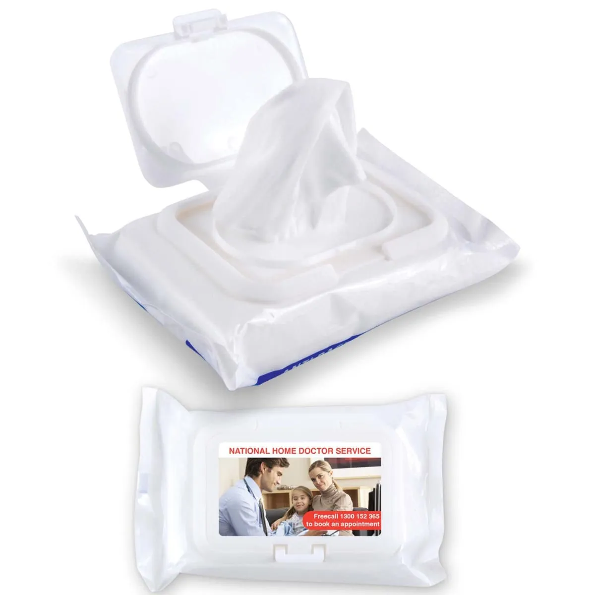 Personalised Anti-Bacterial Wipe Packs