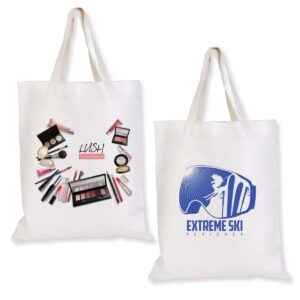 Short Handle Bamboo Tote Bags