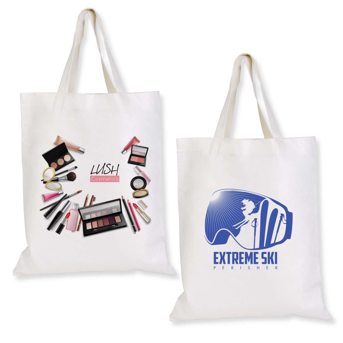 Short Handle Bamboo Tote Bags