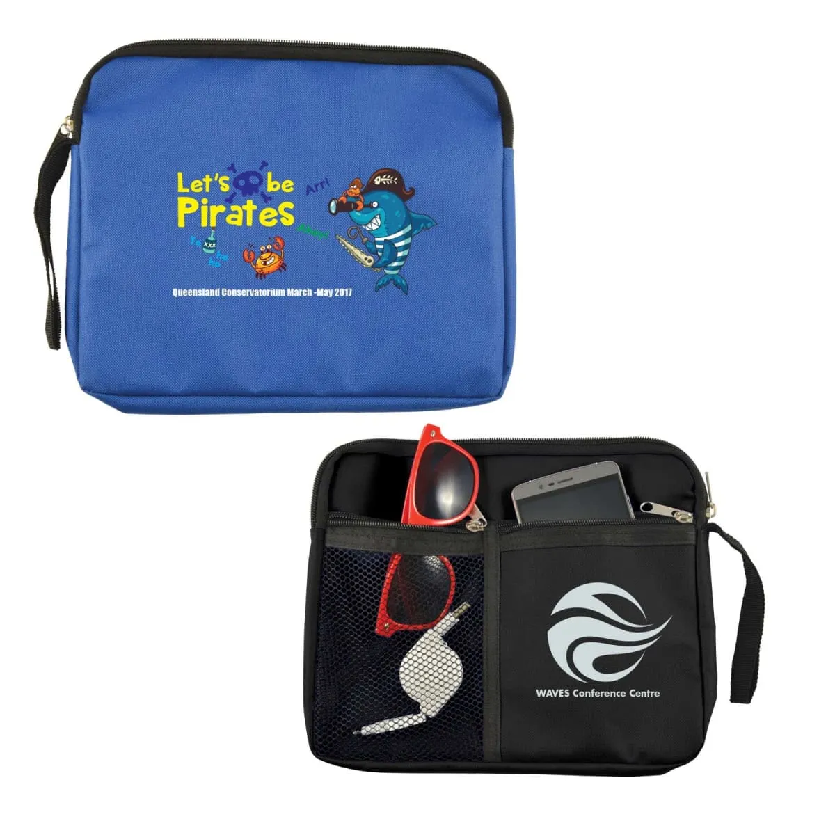 Decorated Accessory Pouches
