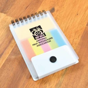 Clear Case Logo Branded Sticky Note Pads