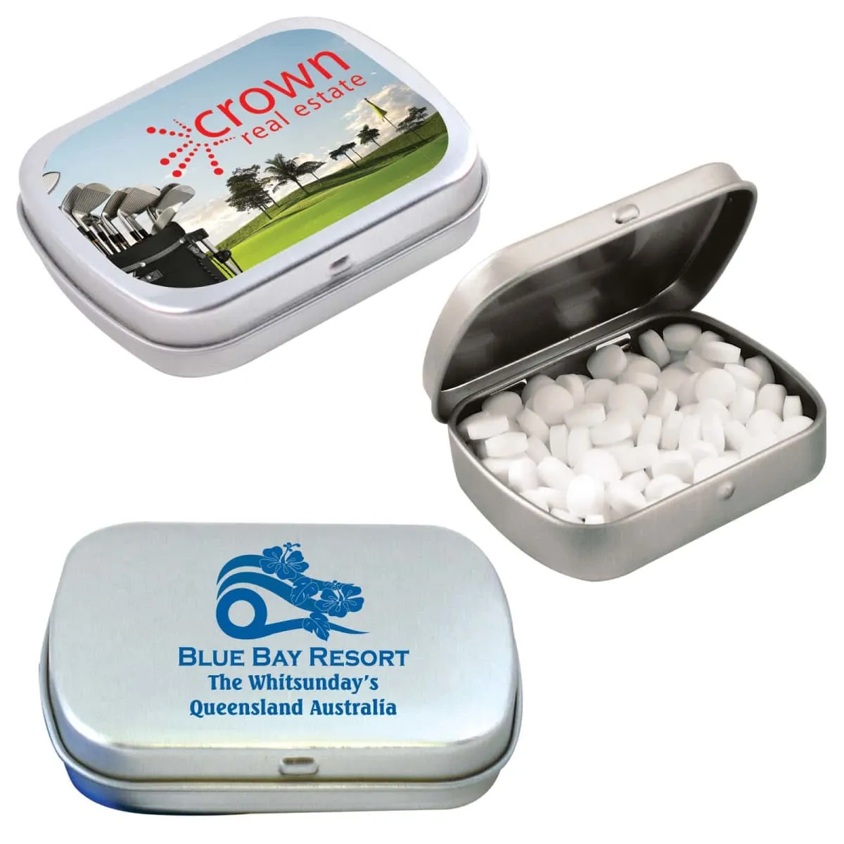 Promotional Sugar Free Mints In Tins