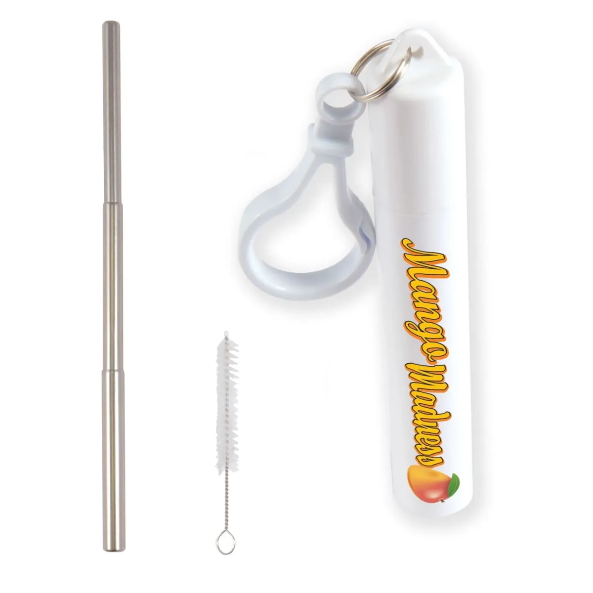 Metal Straw Keyrings