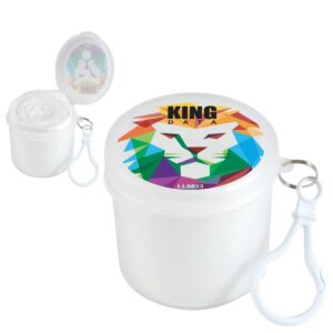 Poncho In Customised Canister