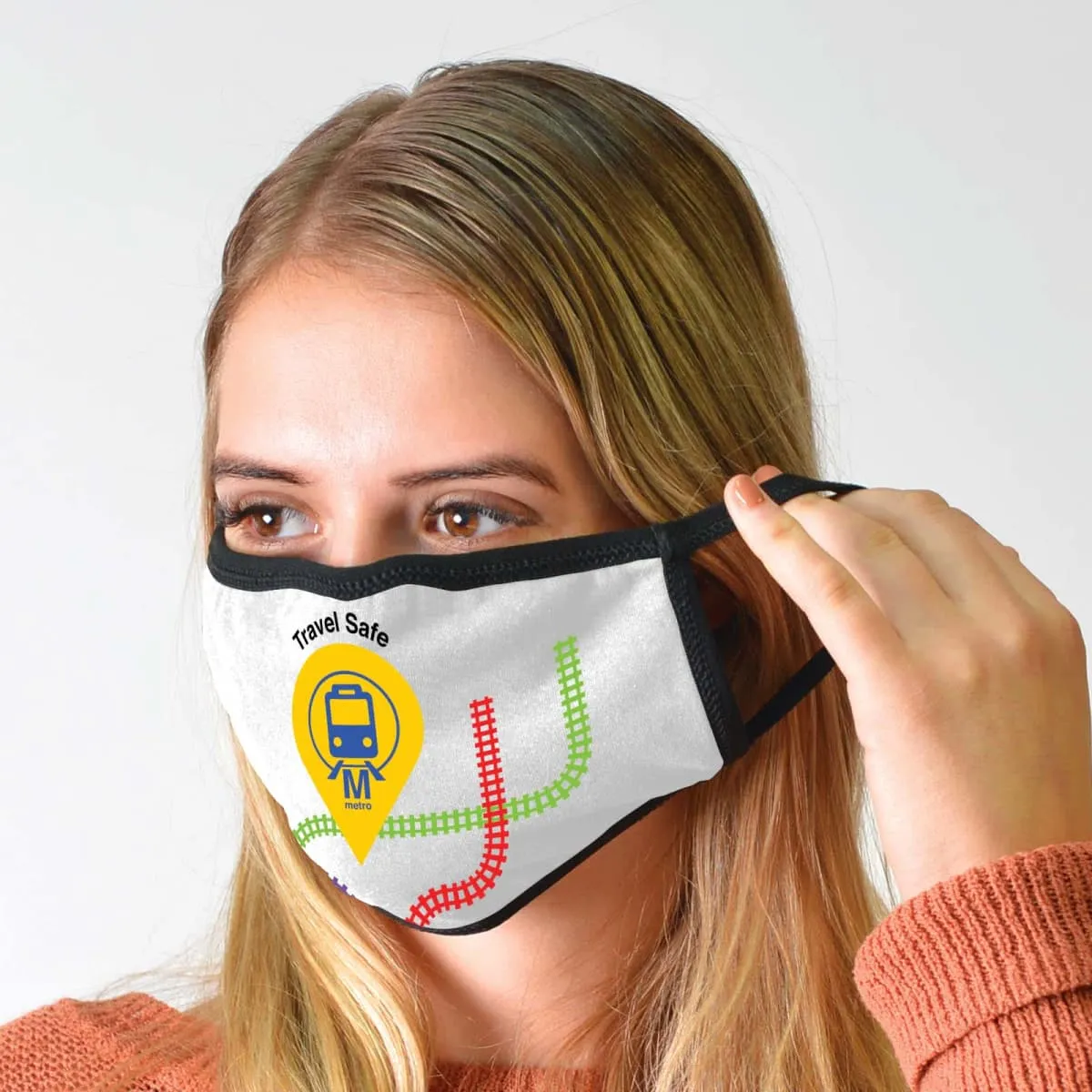 Reusable Cotton Face Masks (White)