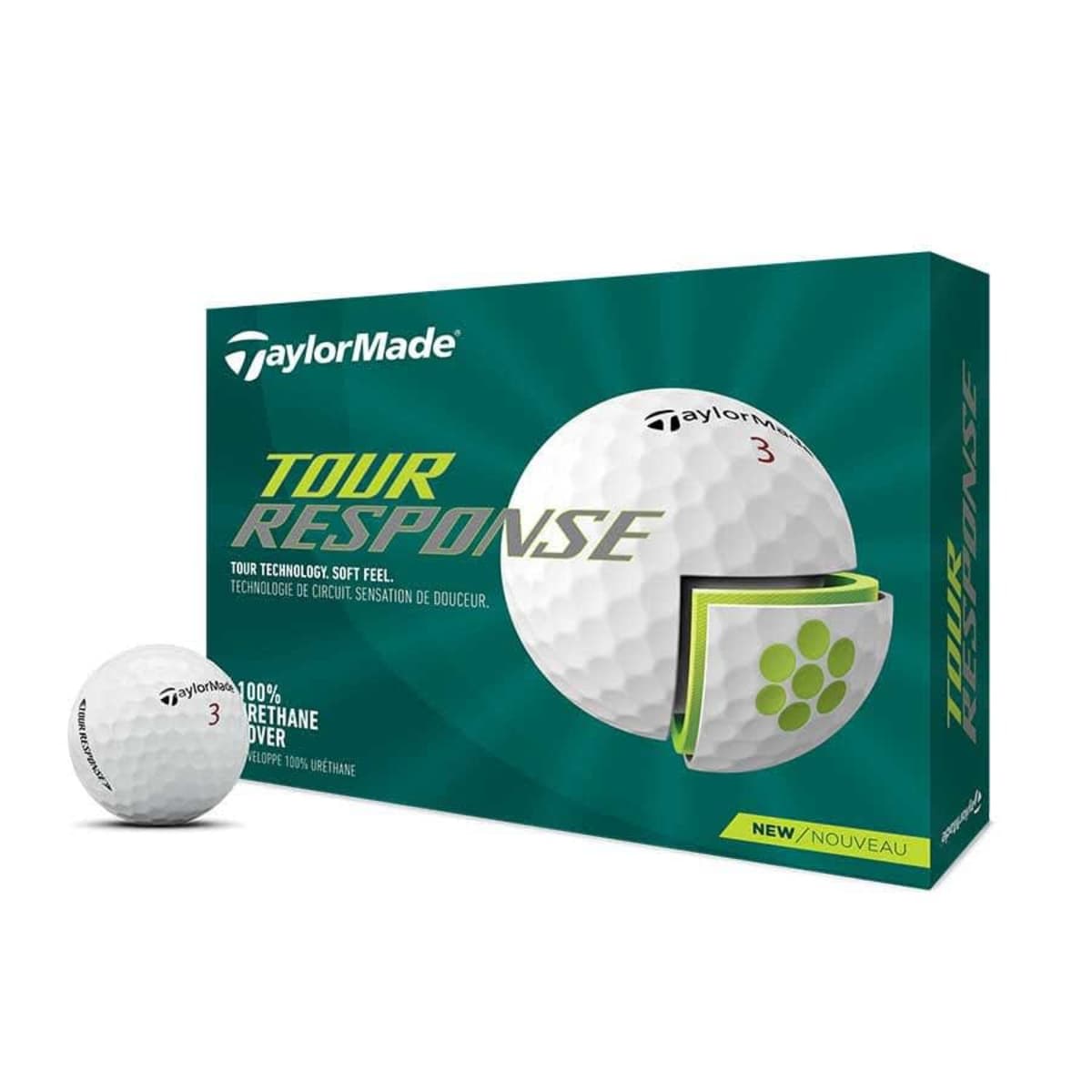 Taylormade Tour Response White Golf Balls