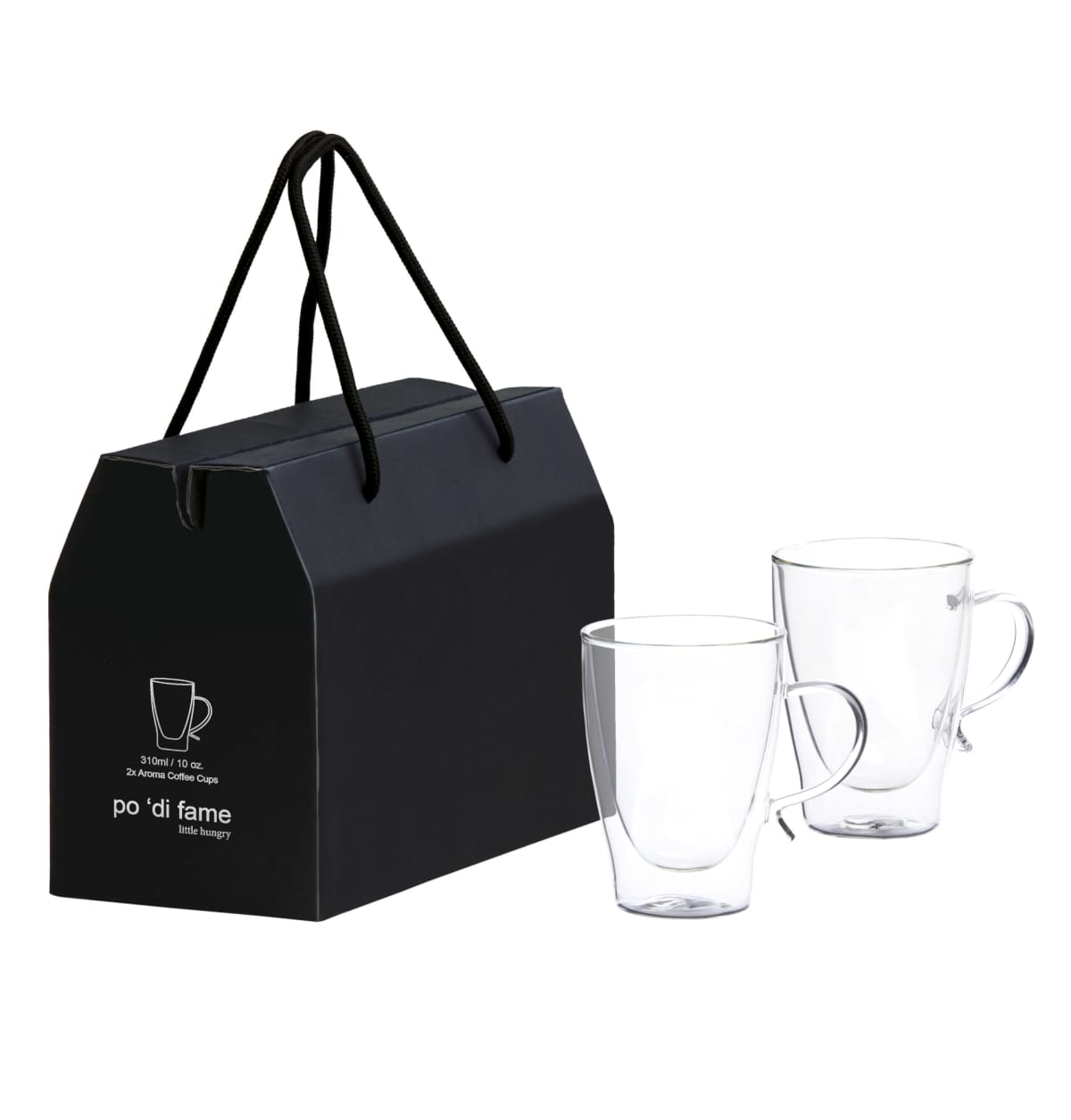 Keylen Glass Coffee Cup Sets