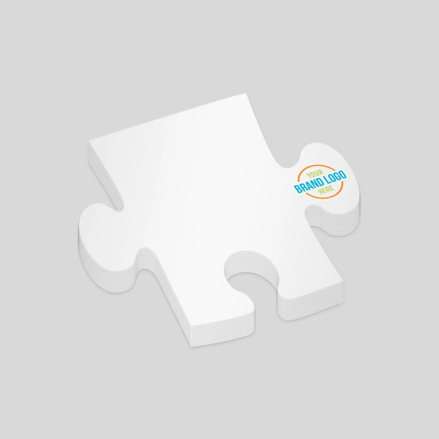 Puzzle Fragment Custom Sticky Notes