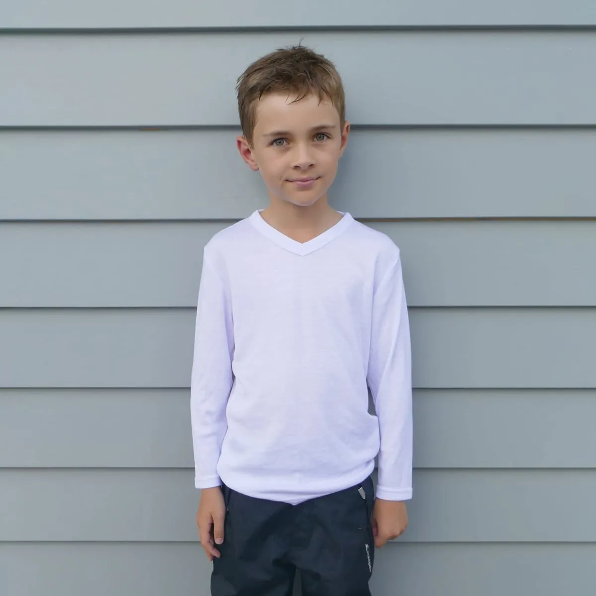 Workguard Youth Longsleeves V-Neck Thermal