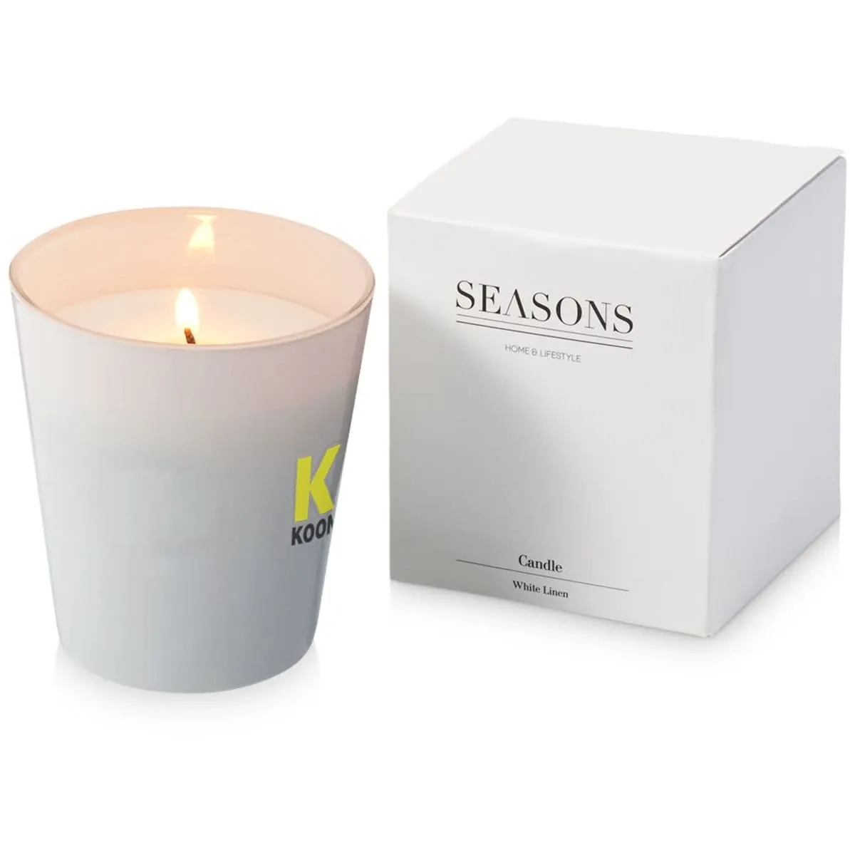 Scented Candles In A Custom Branded Jars