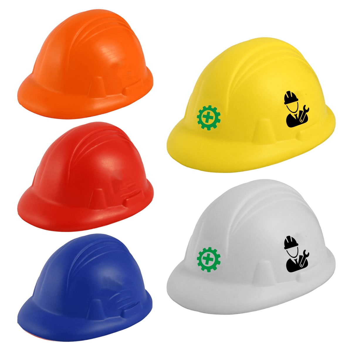 Stress Shape Hard Hat - rush