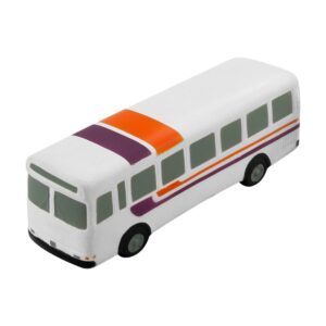 Stress Toy Bus (white) - rush