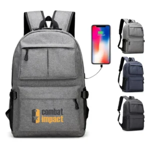School Backpacks With Emblem Branding - rush