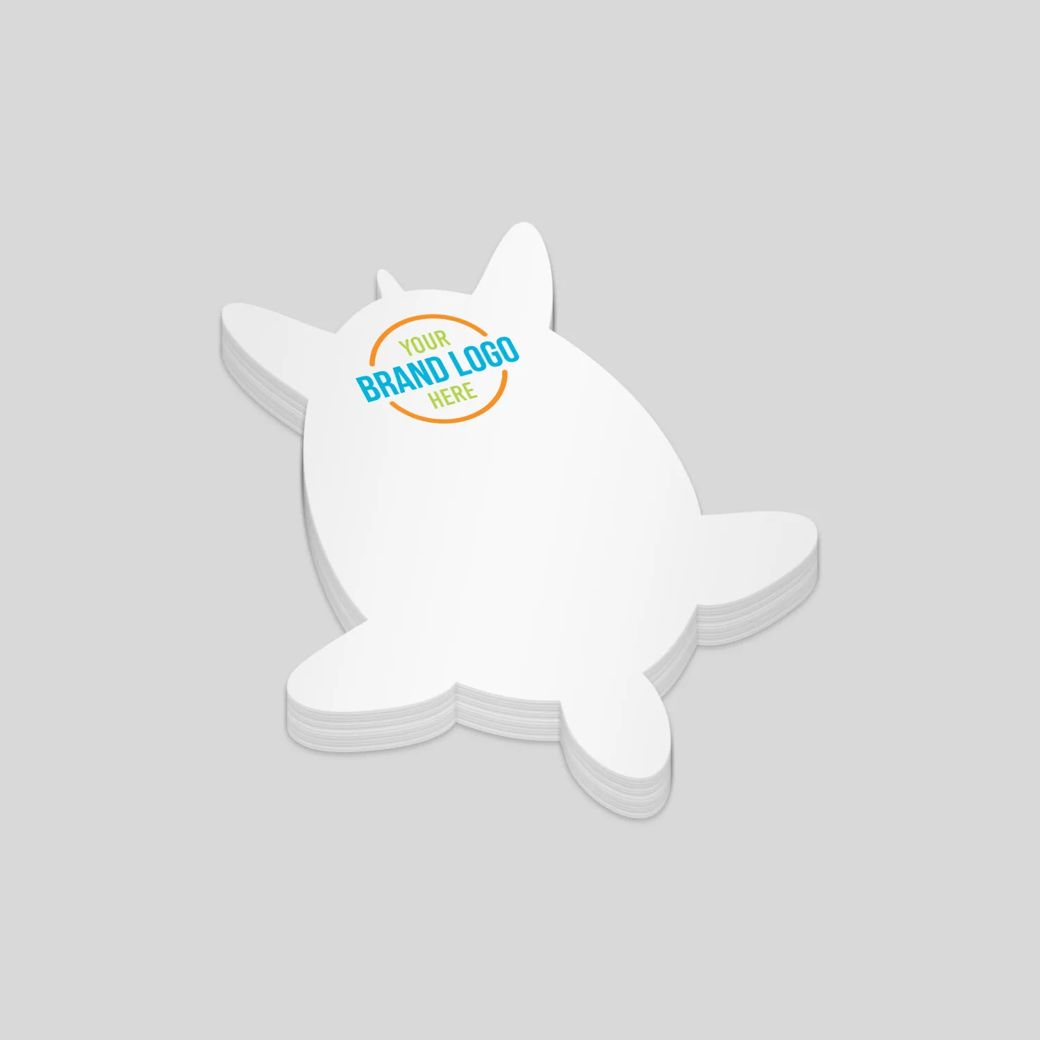 Turtle Shell Container Custom Sticky Notes
