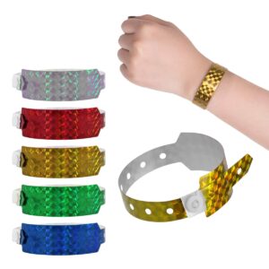 Shimmer Holographic Wristbands – 25mm