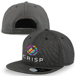 Zest Cambric Flat Peak Caps
