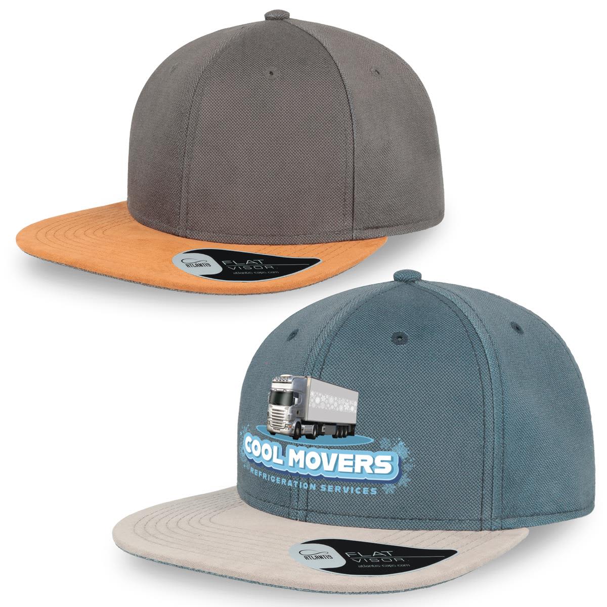 Fluxy Flat Squared Peak Caps
