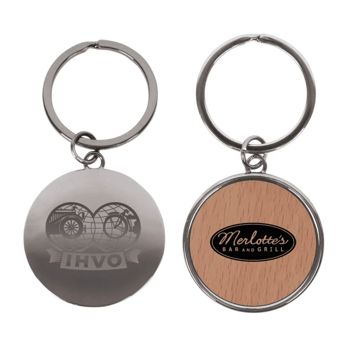 Willem Round Keychains