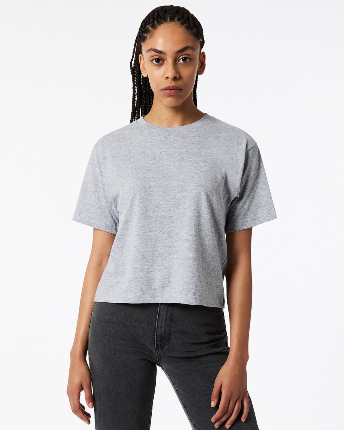 American Apparel Women’s Boxy Cropped Tees
