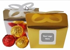 Candy Canes In Bow Boxes