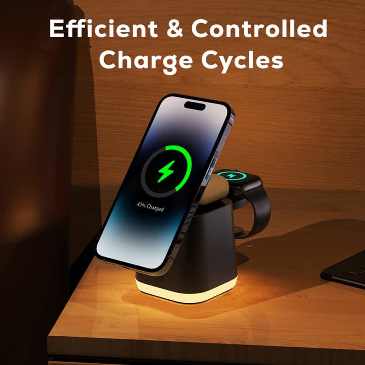 Marl 15W 4-In-1 Magnetic Wireless Charging Dock